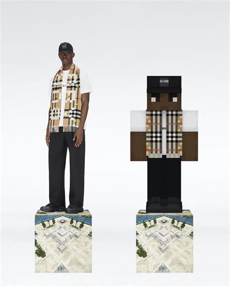 new burberry collab|Burberry minecraft launch.